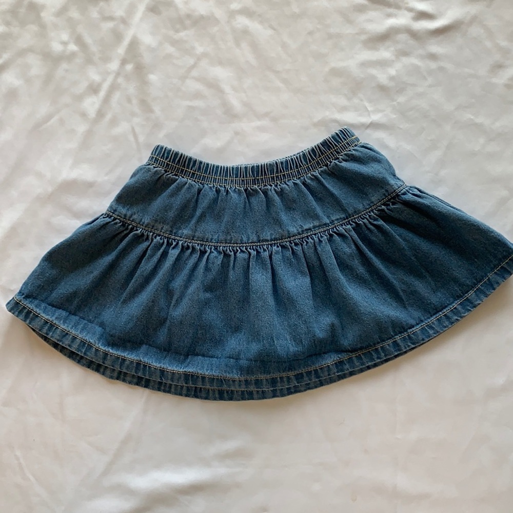 Hanna Andersson Denim Skirt Skort